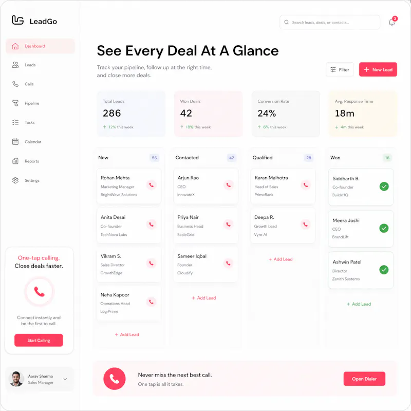 LeadGo CRM screenshot 5