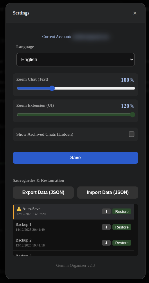 Gemini Ultimate Organizer gallery image