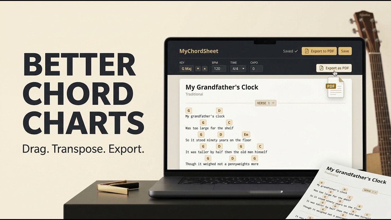 MyChordSheet gallery image