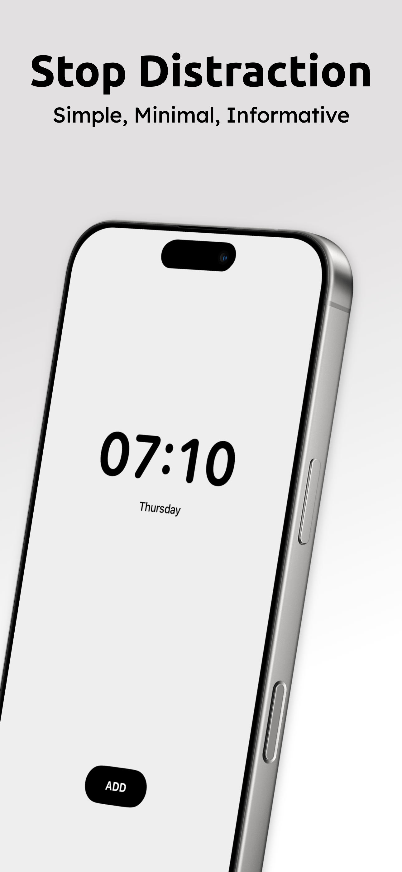 Distrack - Distraction Tracker screenshot 1