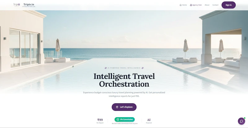 Tripis.in screenshot 2