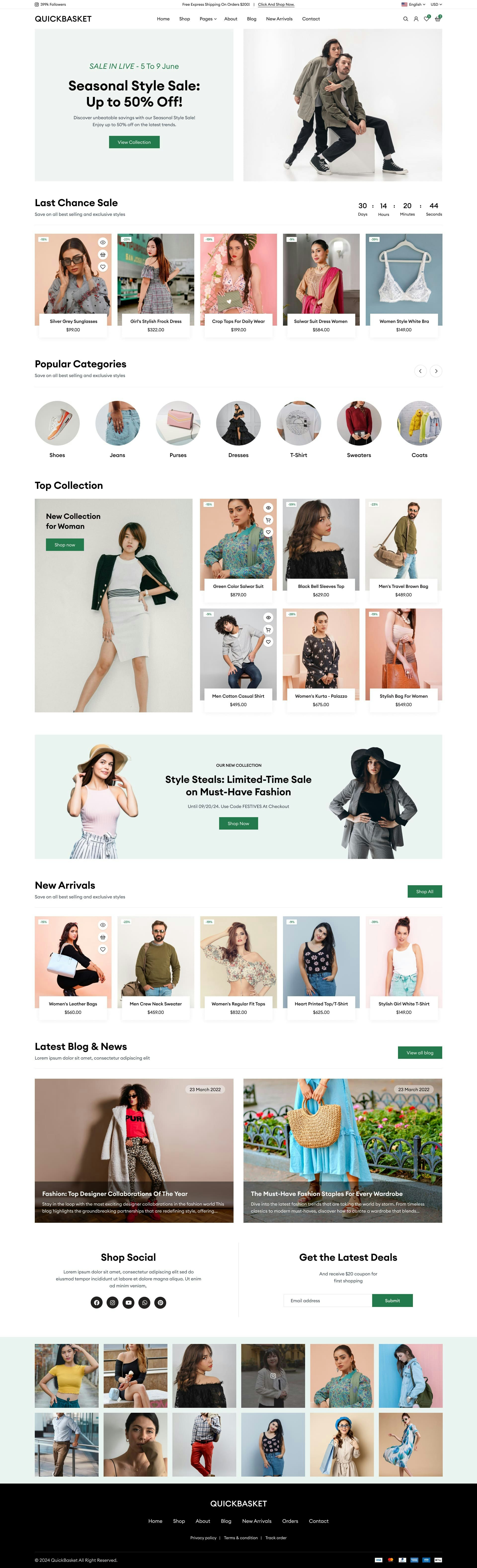 Fashion Ecommerce Website Figma Template media 7