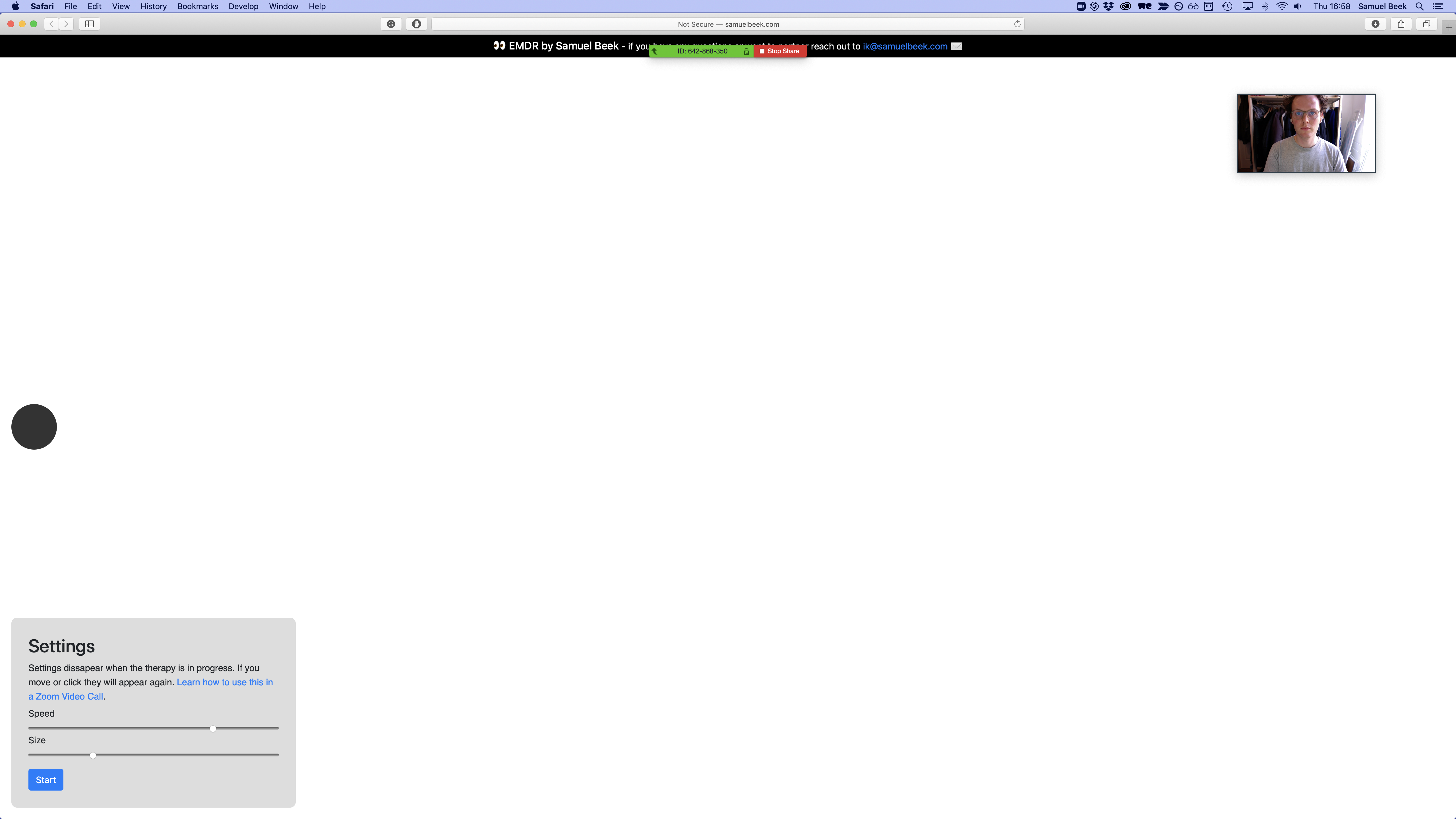 EMDR therapy using Zoom/Skype gallery image