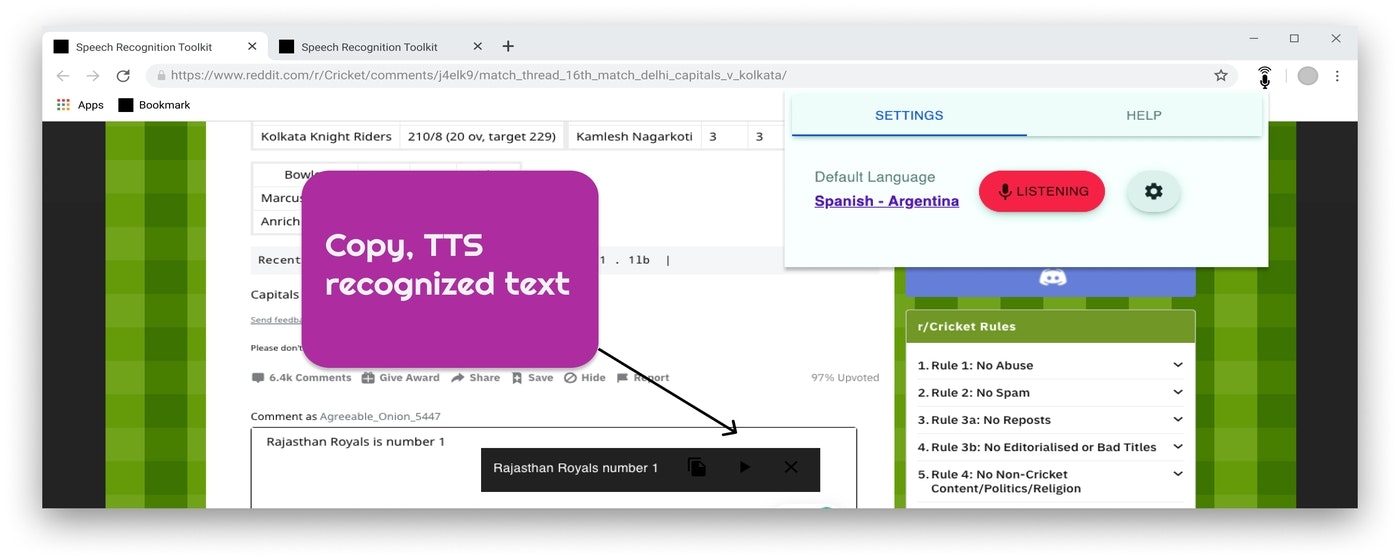 Speech Recognition Toolkit  gallery image