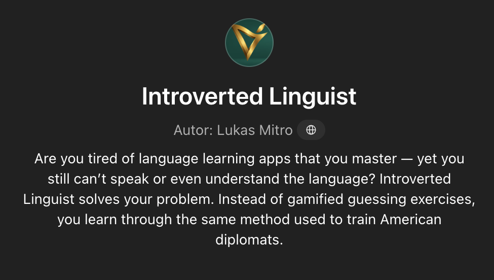 Introverted Linguist gallery image