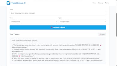 TWEET GENIUS gallery image