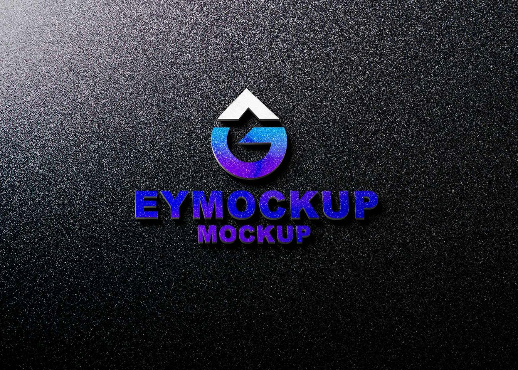 Free 3D Logo Mockup Collection gallery image