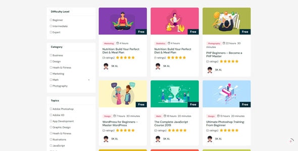 Eduquest  - 教育LMS WordPressテーマ - 教育WordPressテーマメディア4