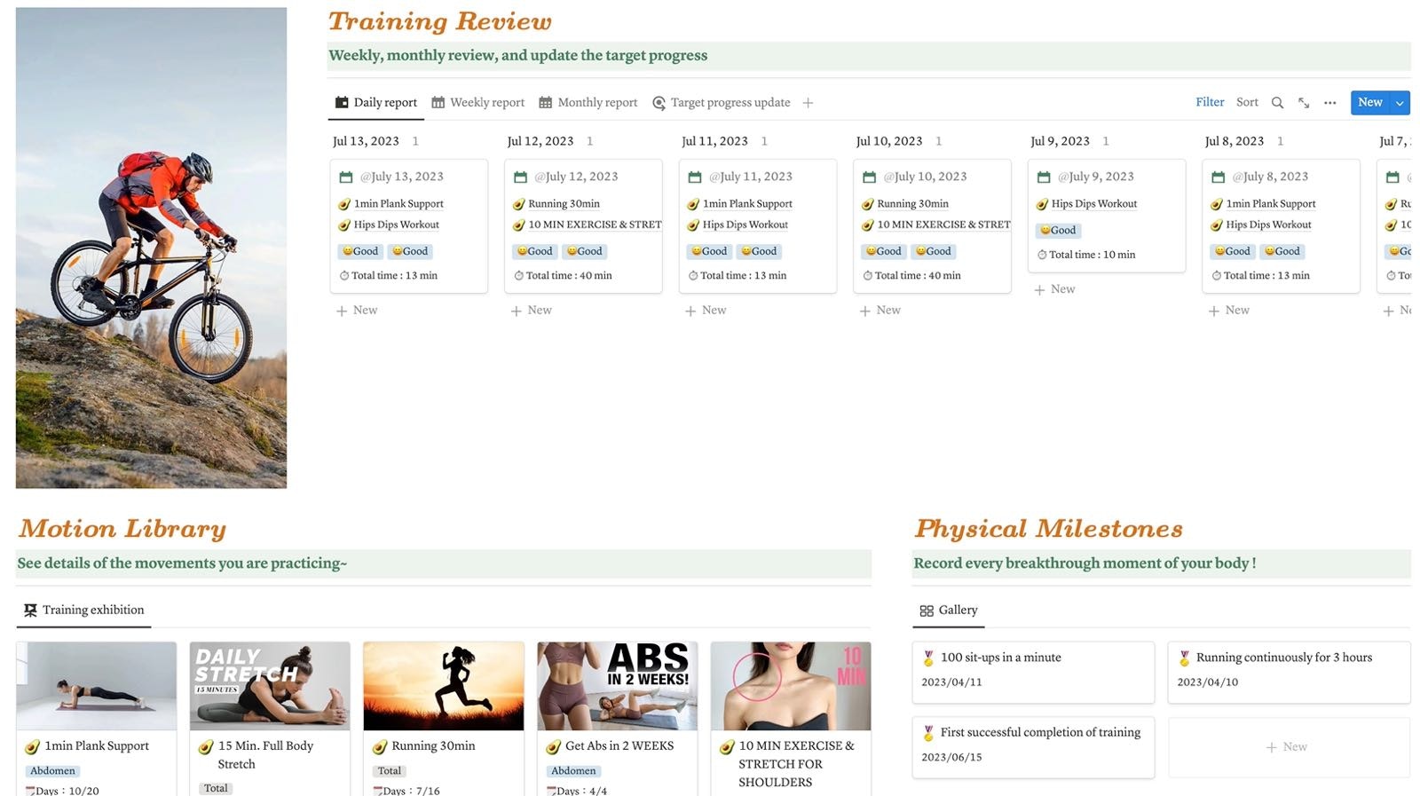 Begriffsvorlage: Ultimate Fitness System Medien 3