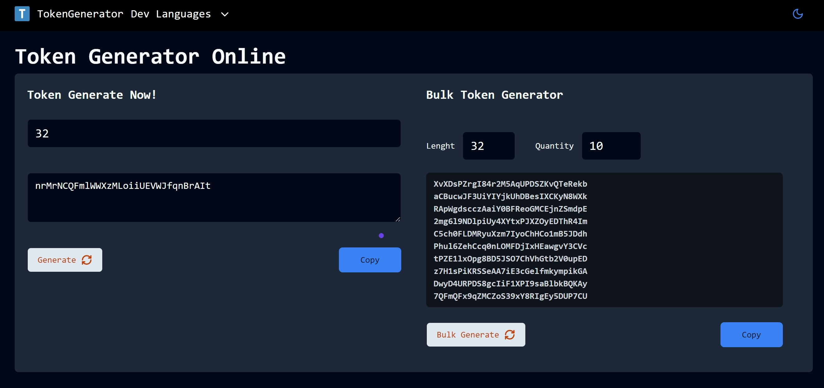 Token Generator gallery image