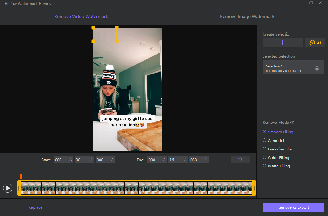 مزيل Hitpaw Watermark media 5