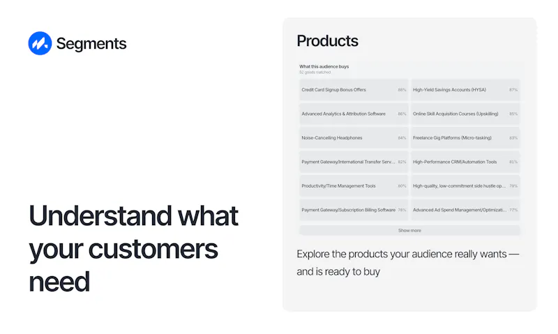 Segments by Tmarket screenshot 4