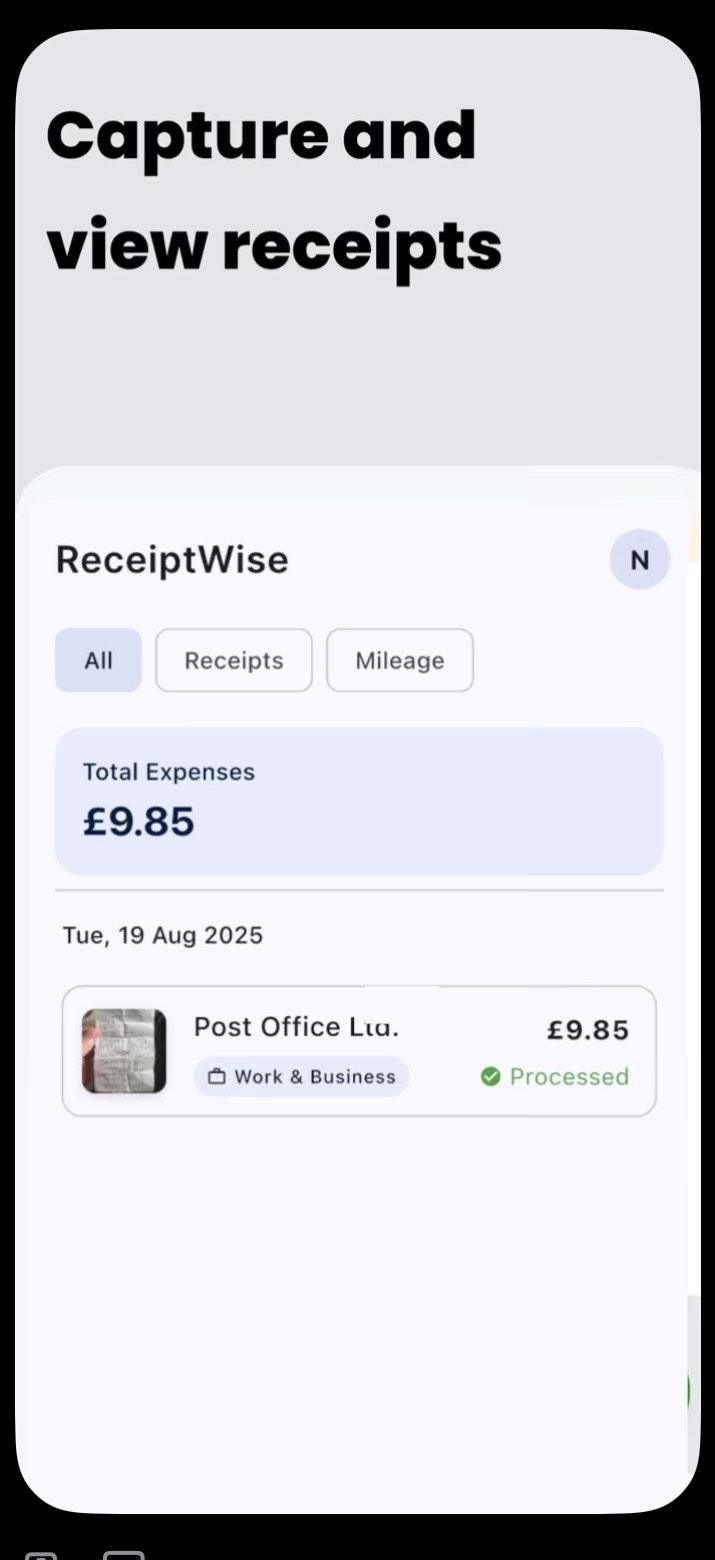 ReceiptWise gallery image