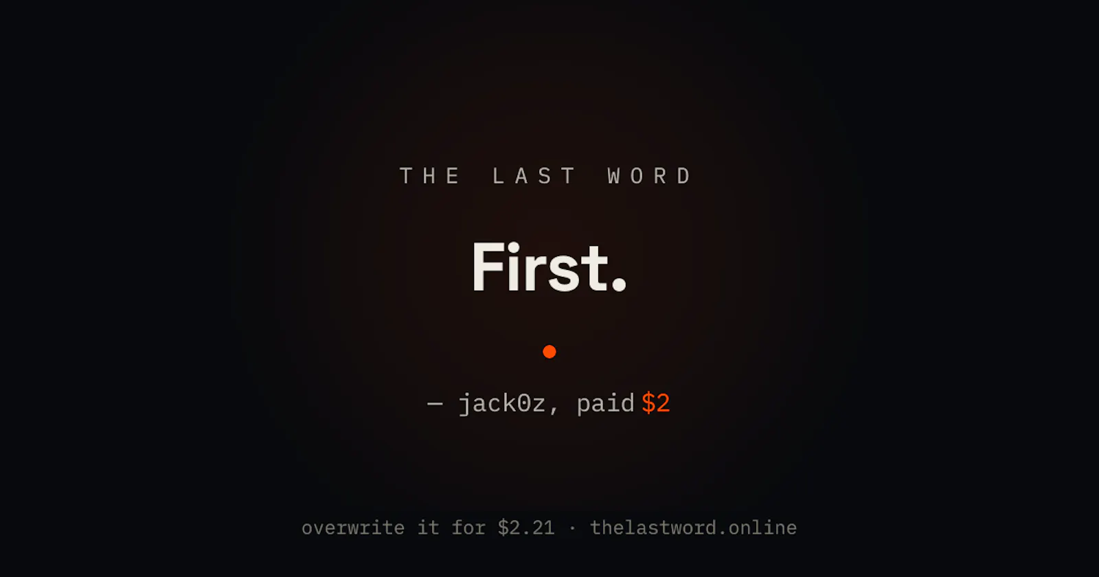 THE LAST WORD screenshot 1