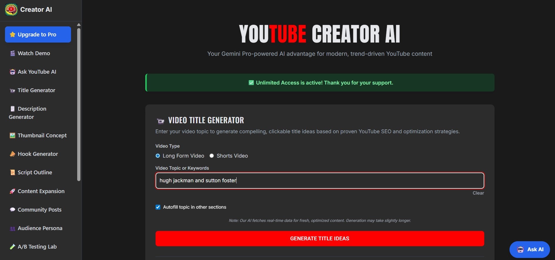 YouTube Creator AI - Преимущество AI для современного, управляемого трендом контентом на YouTube медиа 2