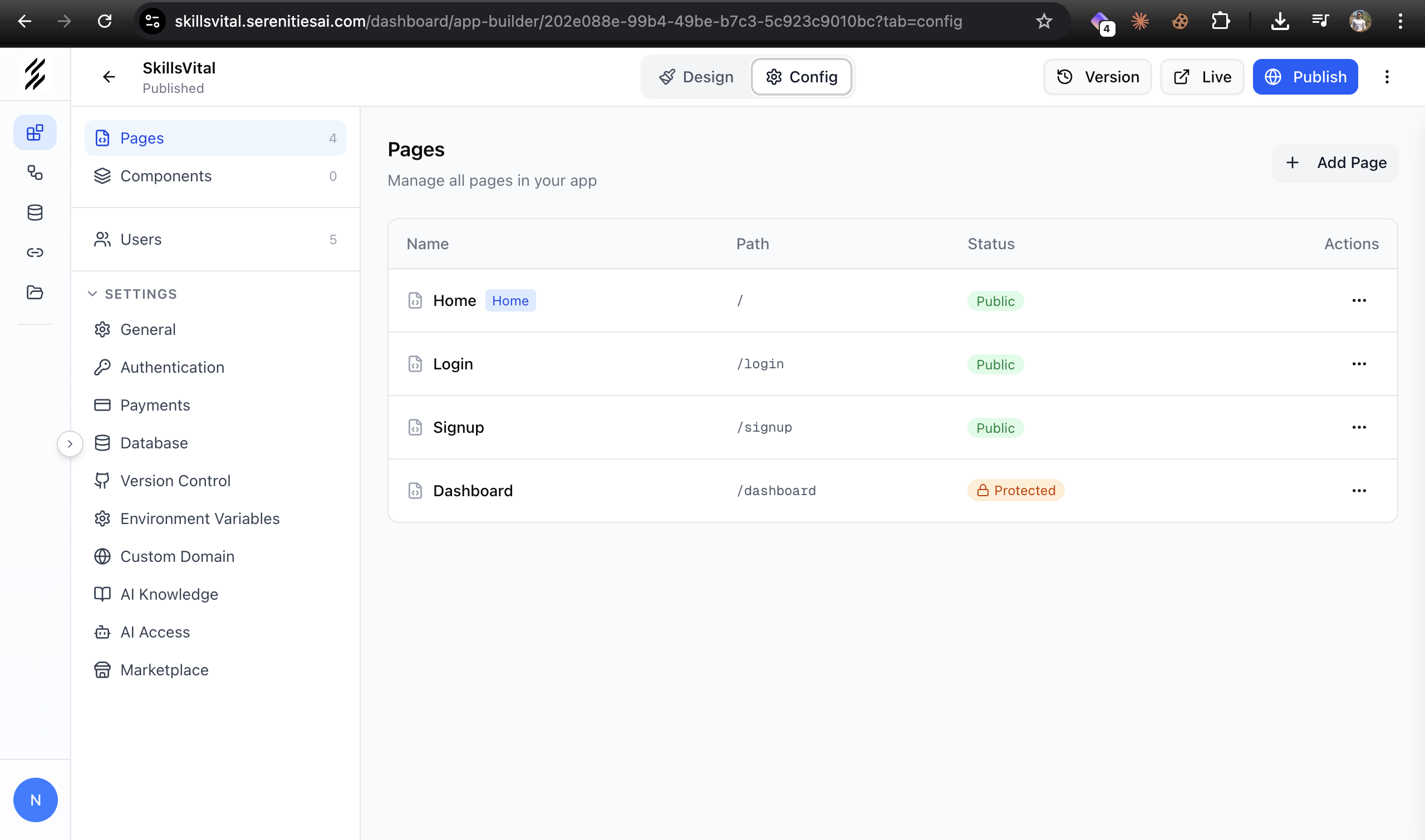 serenities gallery image