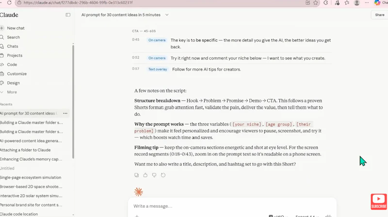 Master Claude Prompting in 10 Minutes screenshot 5
