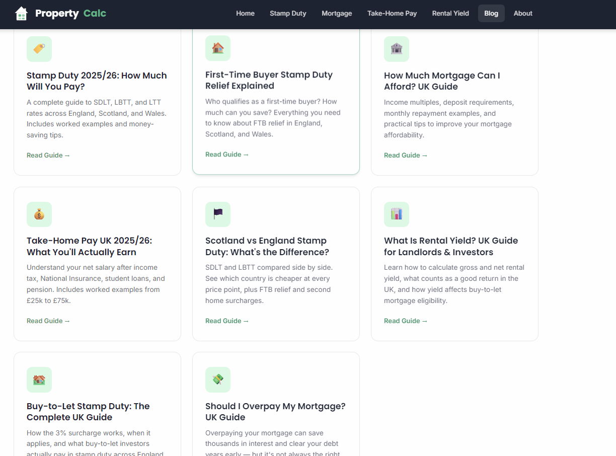 PropertyCalc gallery image