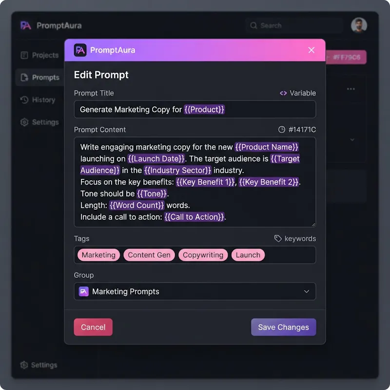 PromptAura screenshot 2