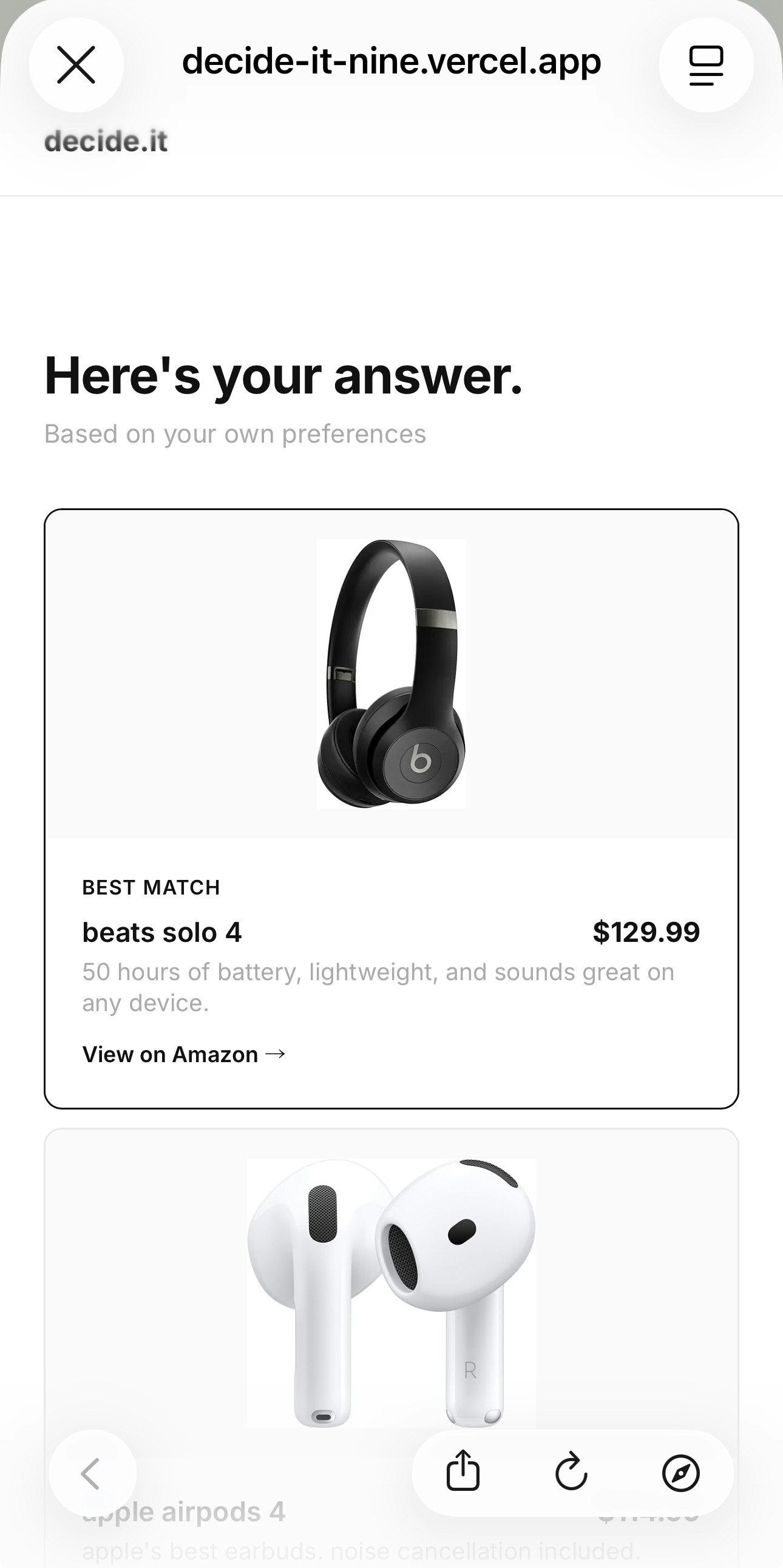 decide.it gallery image