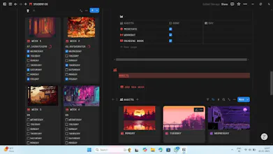 Student os notion template gallery image