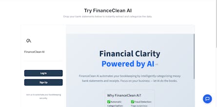 FinanceClean AI gallery image
