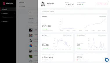ByteSights - Find TikTok Influencers gallery image
