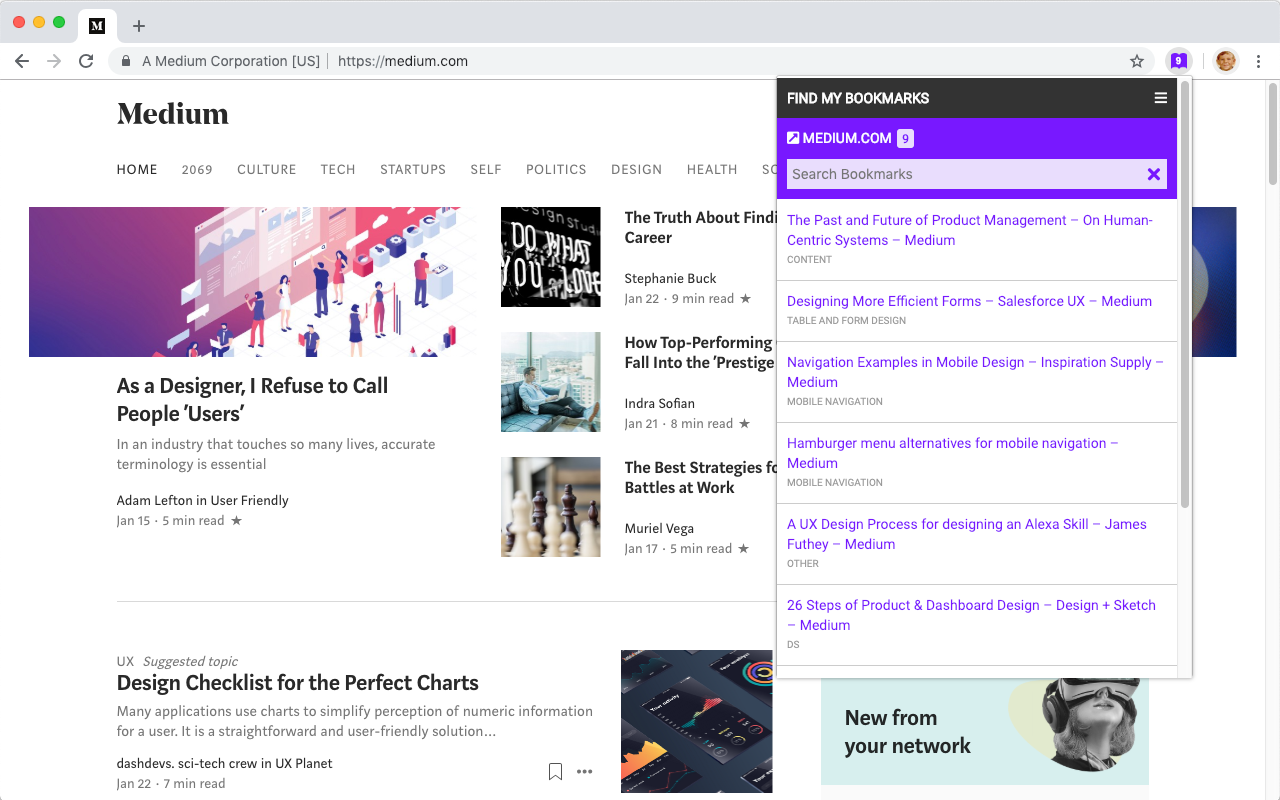 Find My Bookmarks gallery image