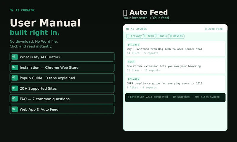 My AI Curator screenshot 3