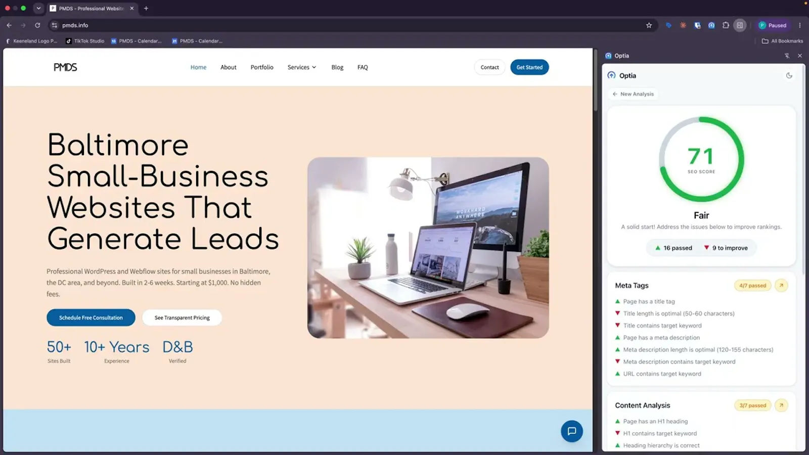 Optia screenshot 1 (video preview)
