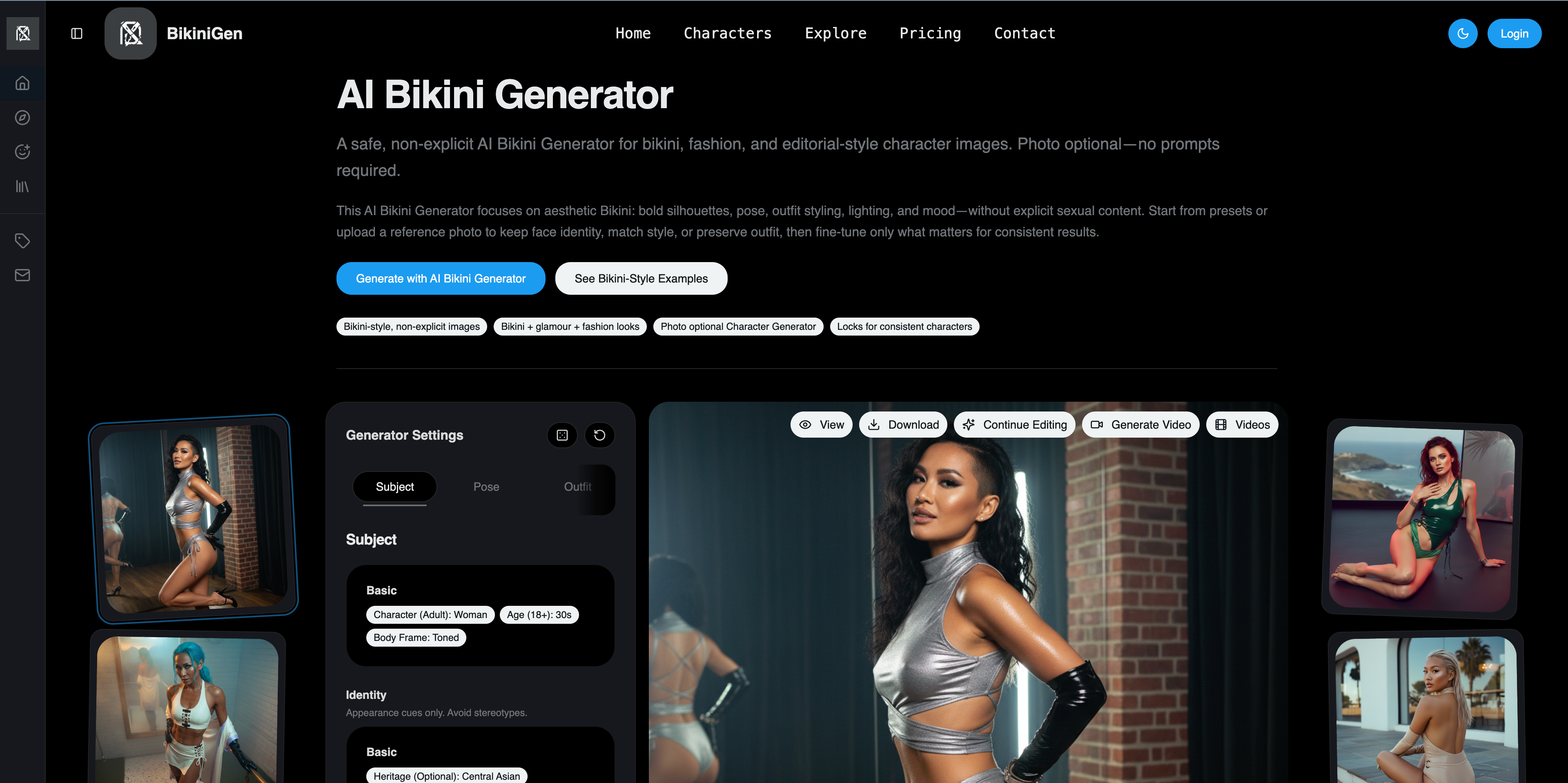 AI Bikini Generator gallery image