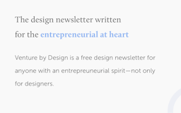 Venture by Design media 1