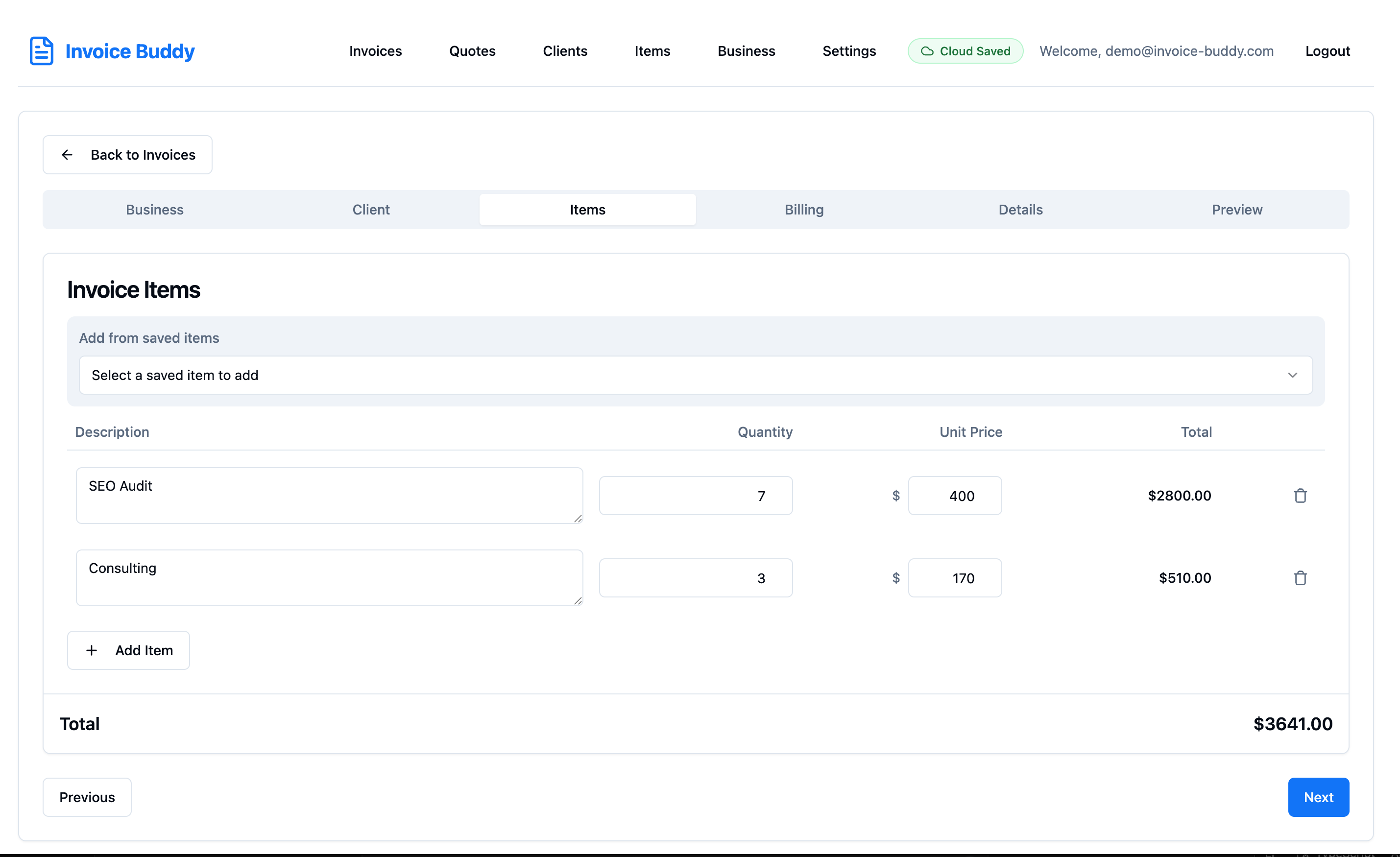 Invoice Buddy gallery image