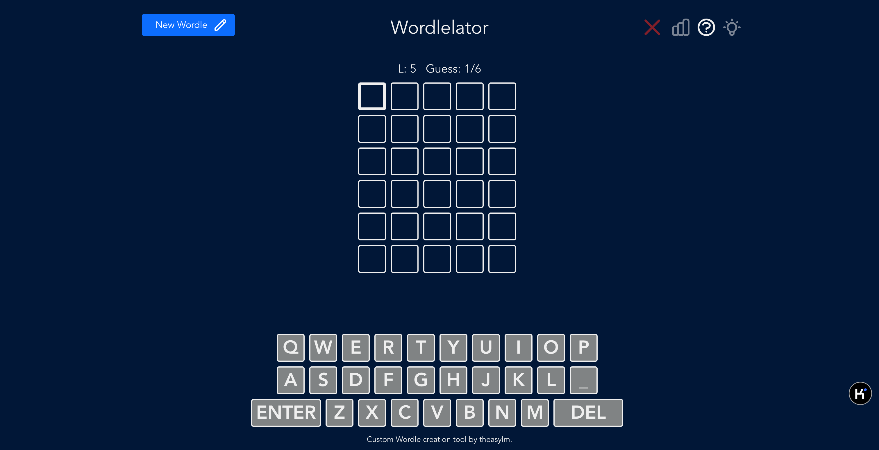 Custom Wordle gallery image