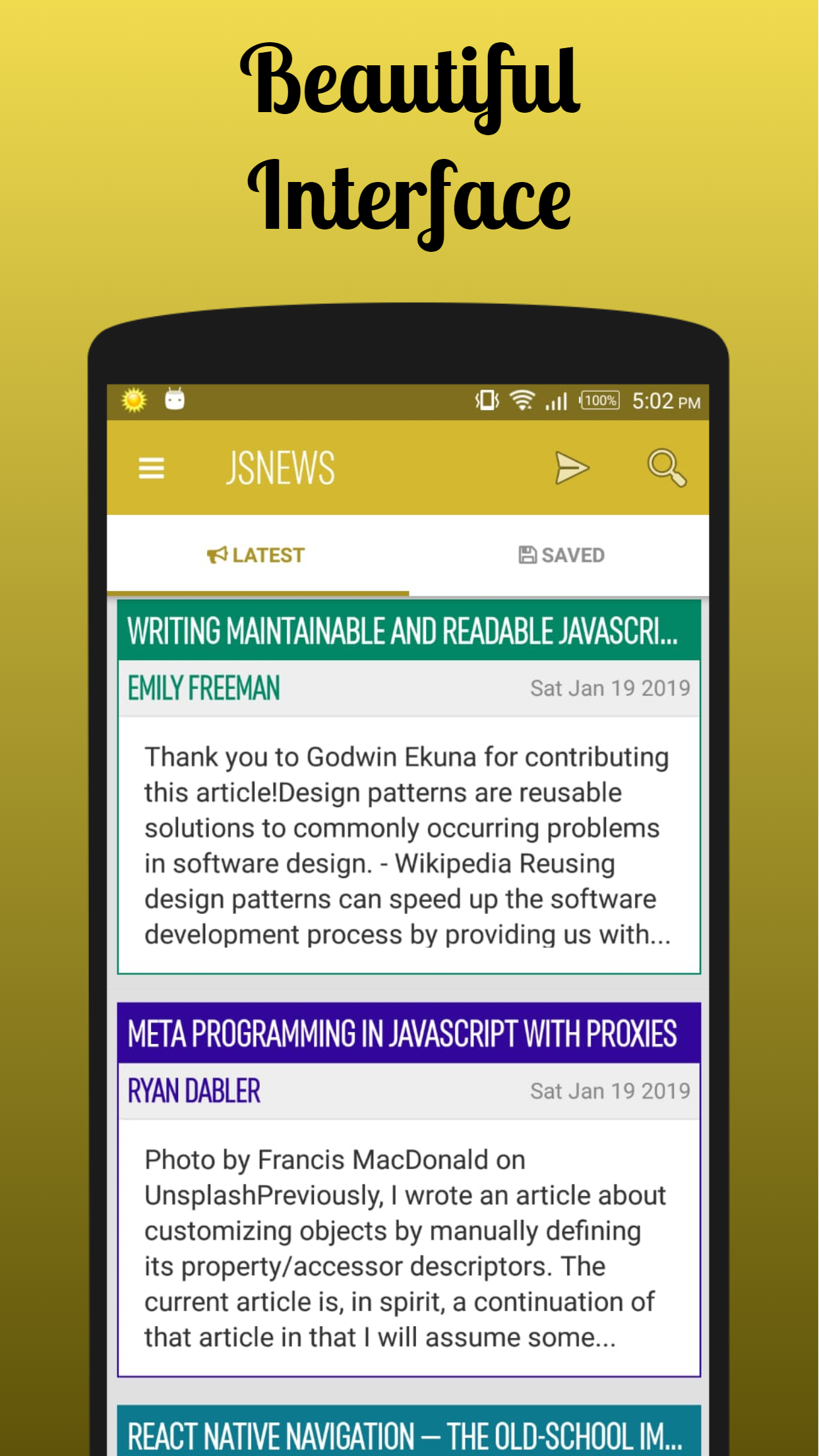 JSNews - JavaScript News gallery image