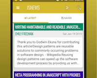 JSNews - JavaScript News media 2