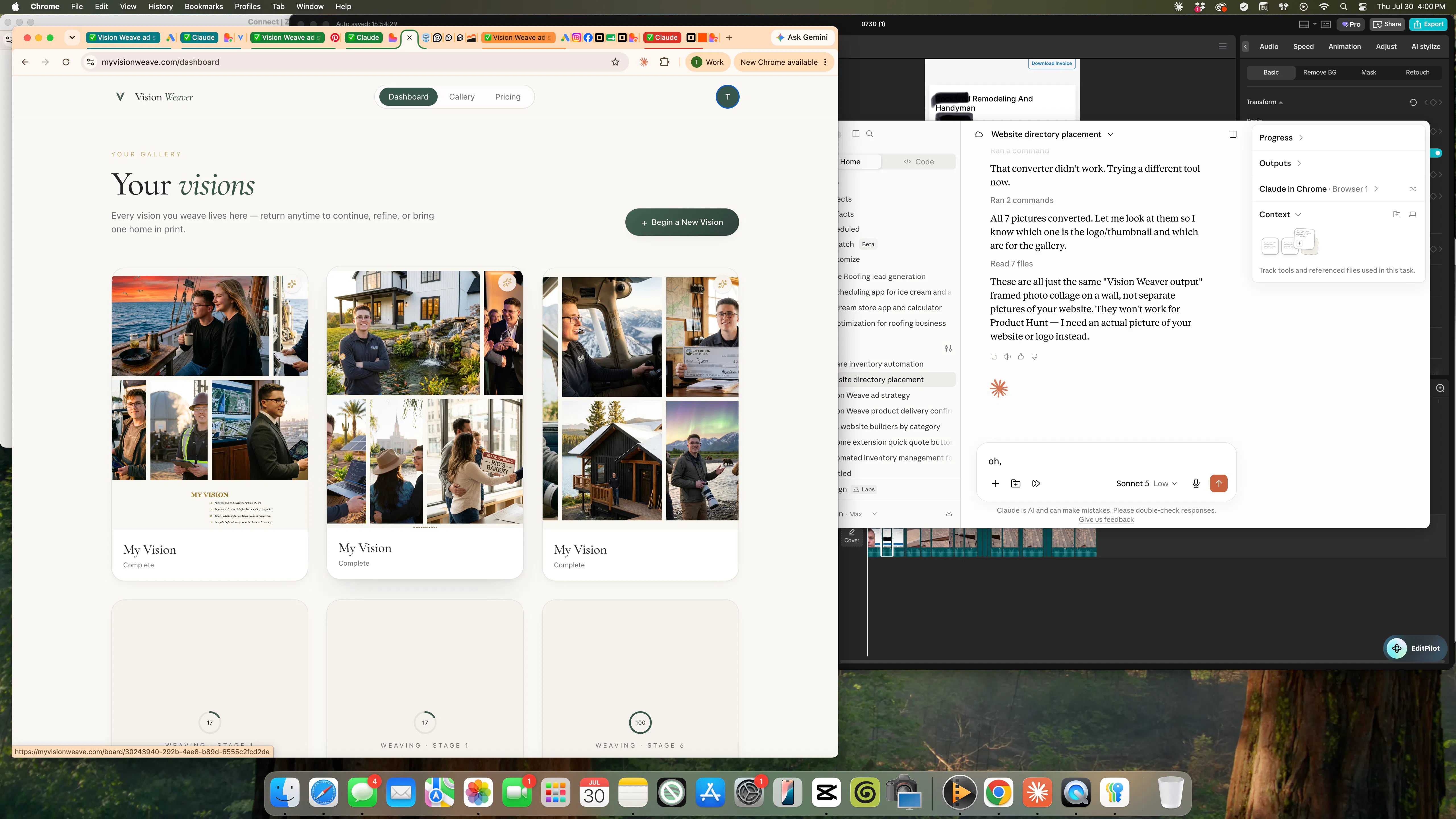 Vision Weaver screenshot