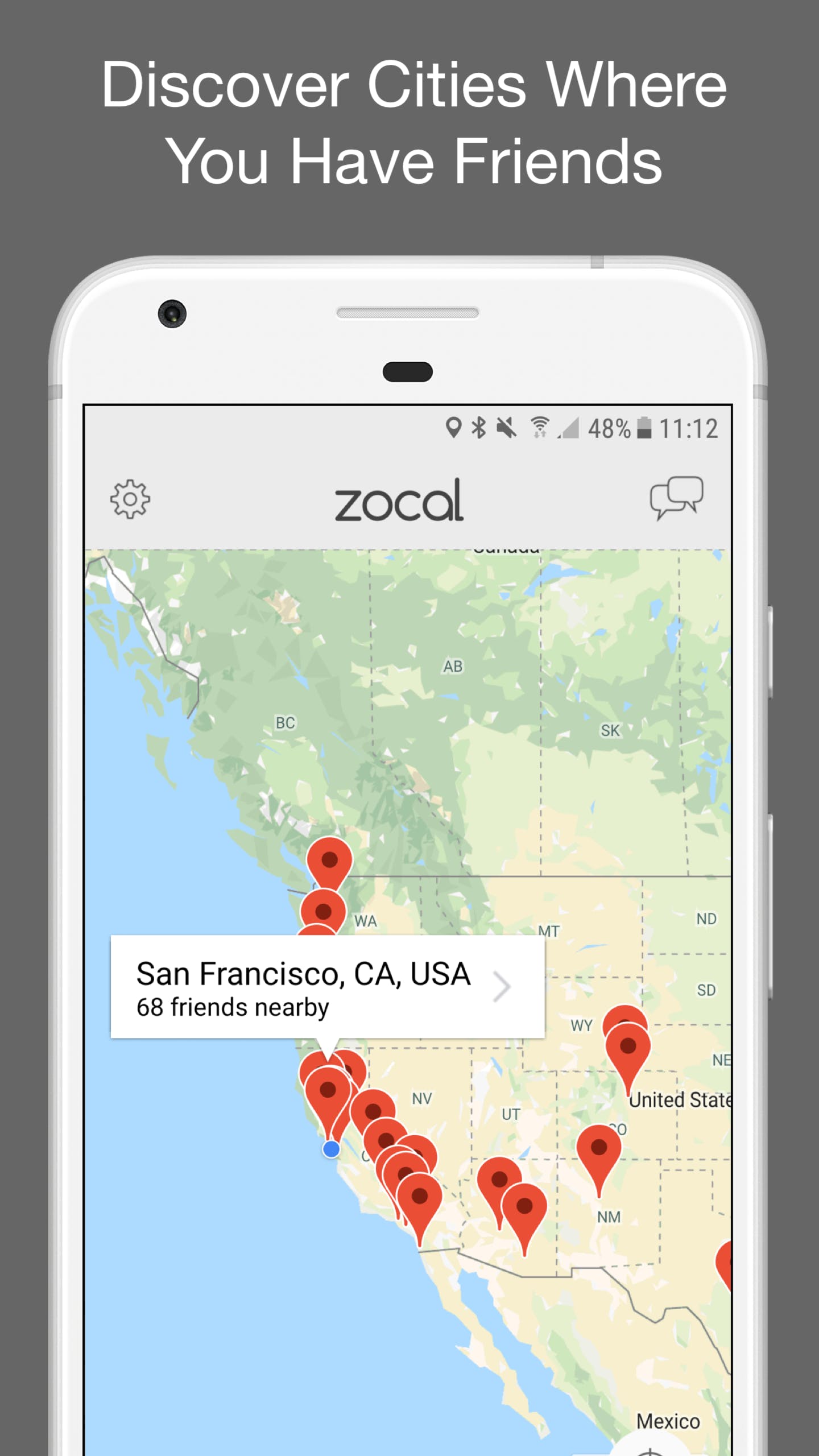 Zocal - Travel based messenger media 1