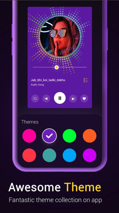 Reproductor de música - reproductor de mp3, creador de tono de llamada - Music Player 2023 mejora la experiencia de cortador mp3 y ecualizador media 5