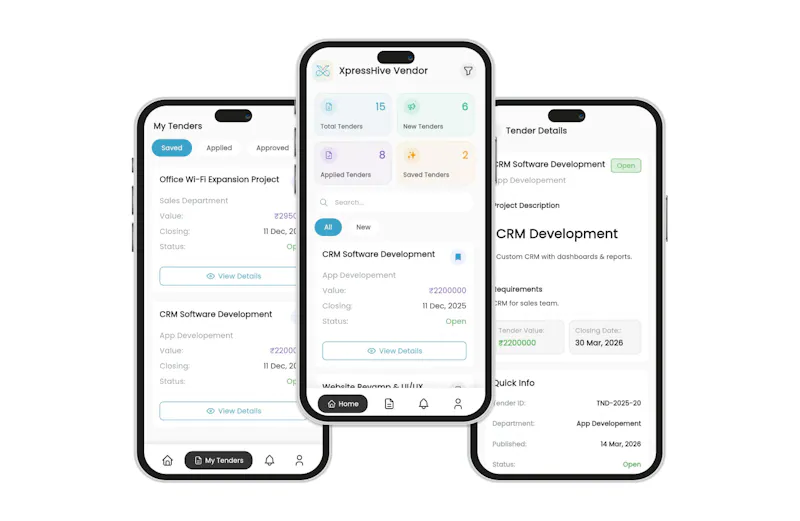 XpressHive - HRMS, CRM & Vendor System screenshot 3