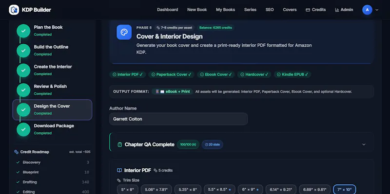 KDP Builder screenshot 8