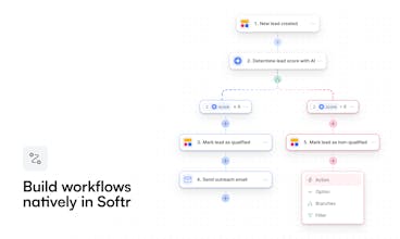 Softr Workflows gallery image