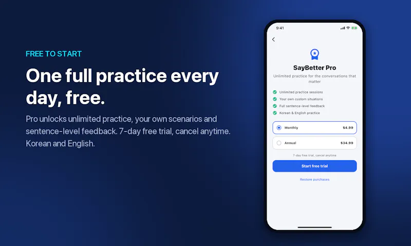 SayBetter AI screenshot 7