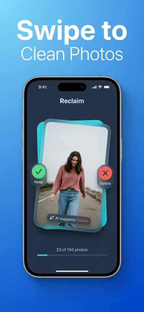 Banner del producto Reclaim: Phone Storage Cleaner