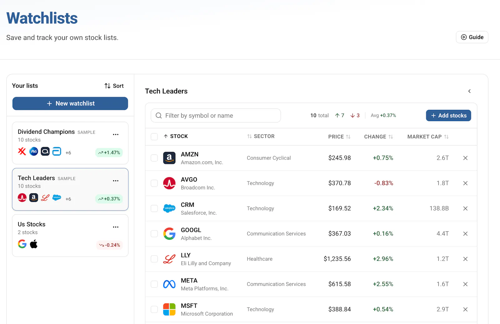 Stockoscope screenshot 12