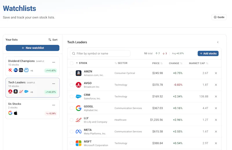 Stockoscope screenshot 12