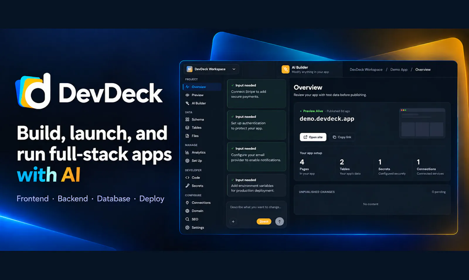 DevDeck screenshot 2
