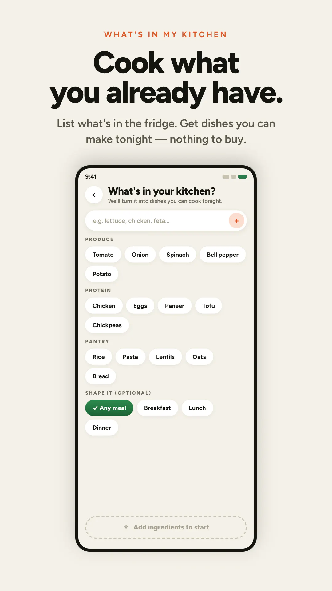 AI Meal Planner gallery image