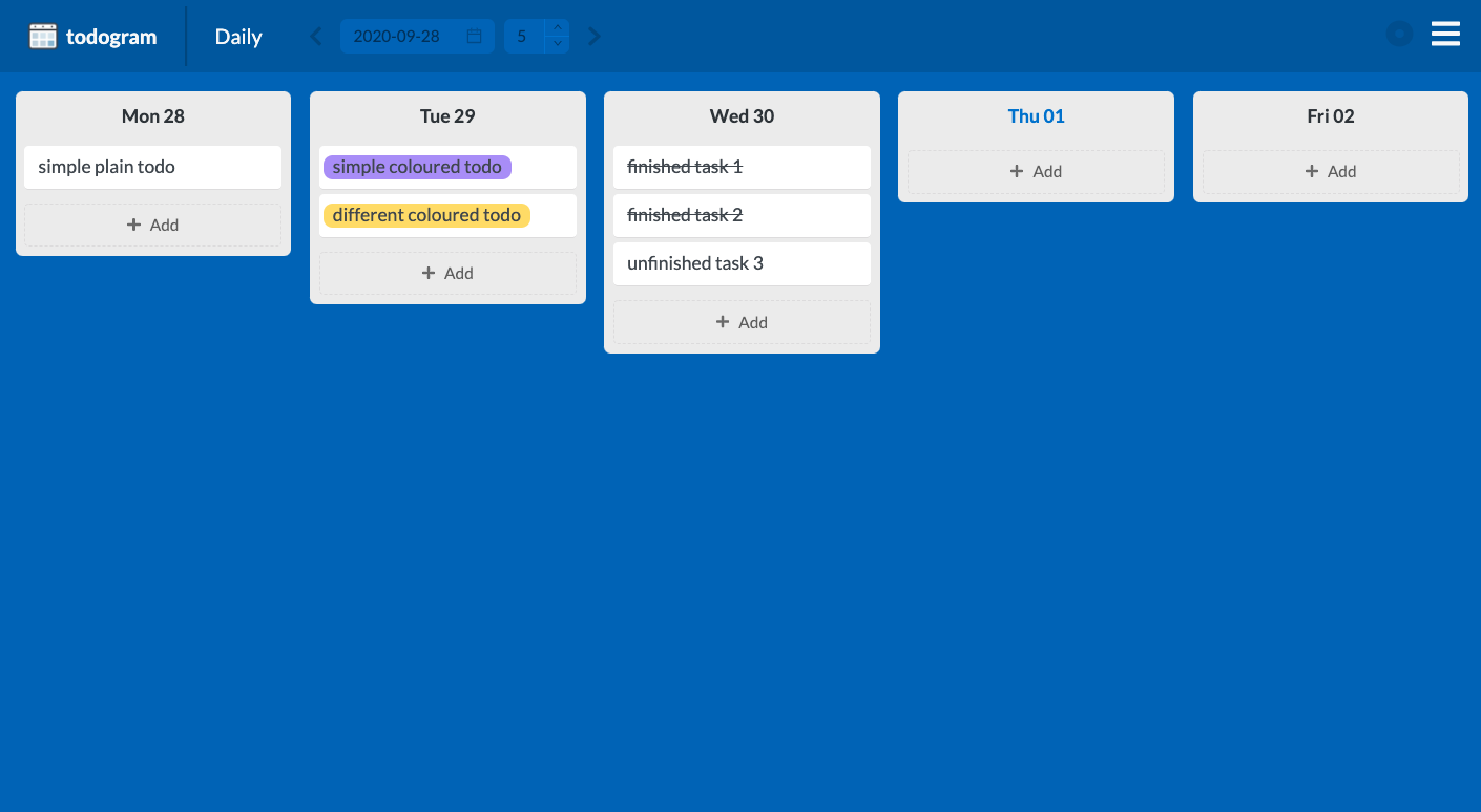 todogram gallery image