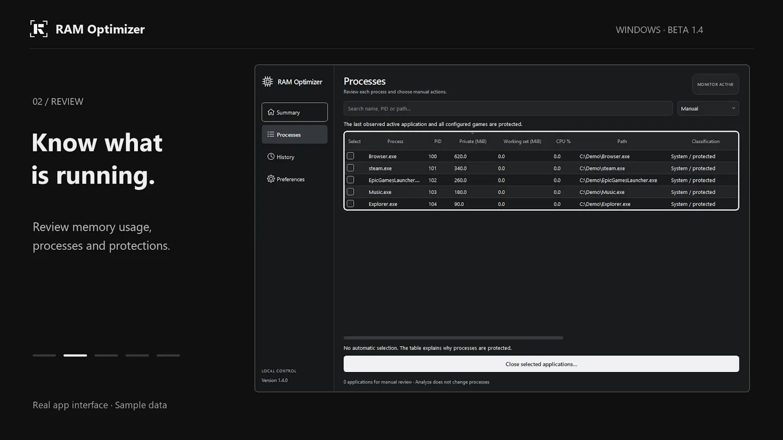 RAM Optimizer screenshot 6